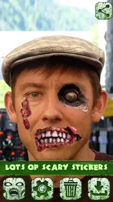 Zombie Photo Maker Booth android App screenshot 5